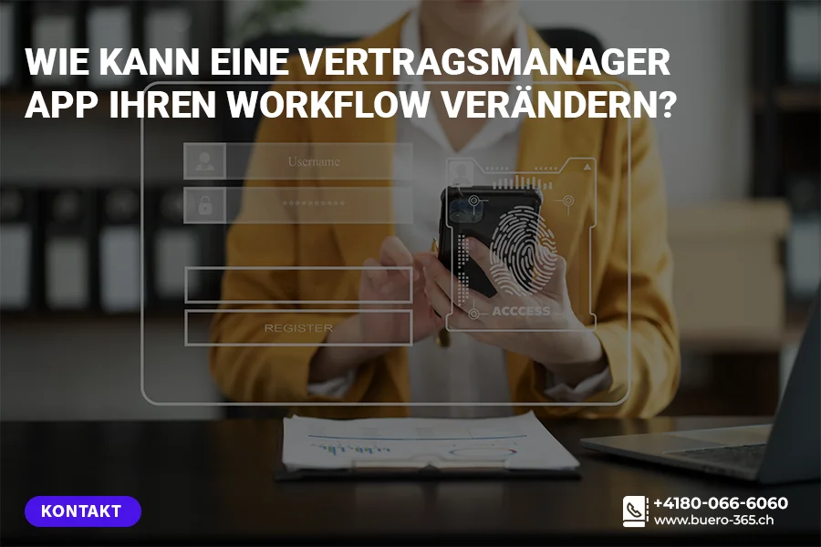 Wie kann eine Vertragsmanager App Ihren Workflow verändern?