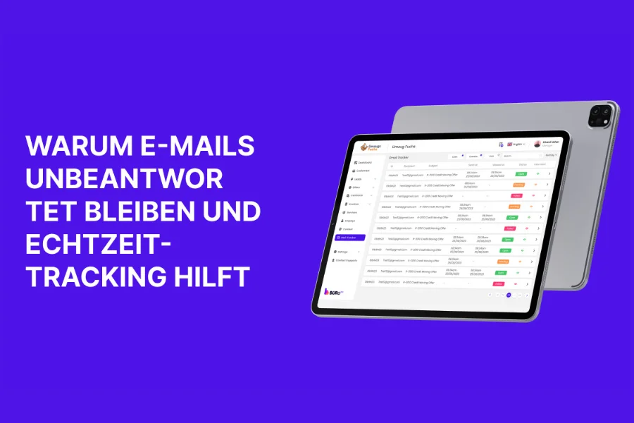 Warum E-Mails unbeantwortet bleiben – und wie Echtzeit-Tracking helfen kann